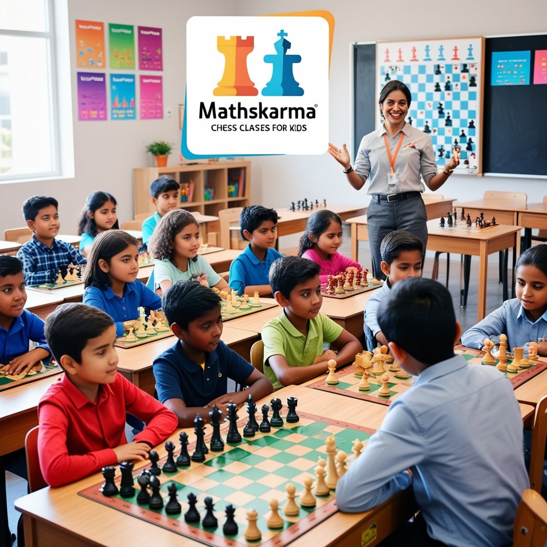 chess for kids near me by MathsKarma